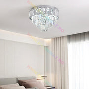 Lustra LED SILVER SHINE Cristal Echivalent 400W Montaj Aplicat/Suspendat