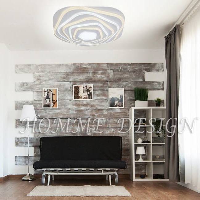 Lustra LED 125W ALESTO Telecomanda Echivalent 500W