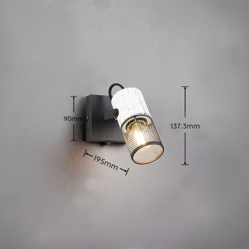 Aplica Perete Vintage TOSH Alba 1xE14 Premium