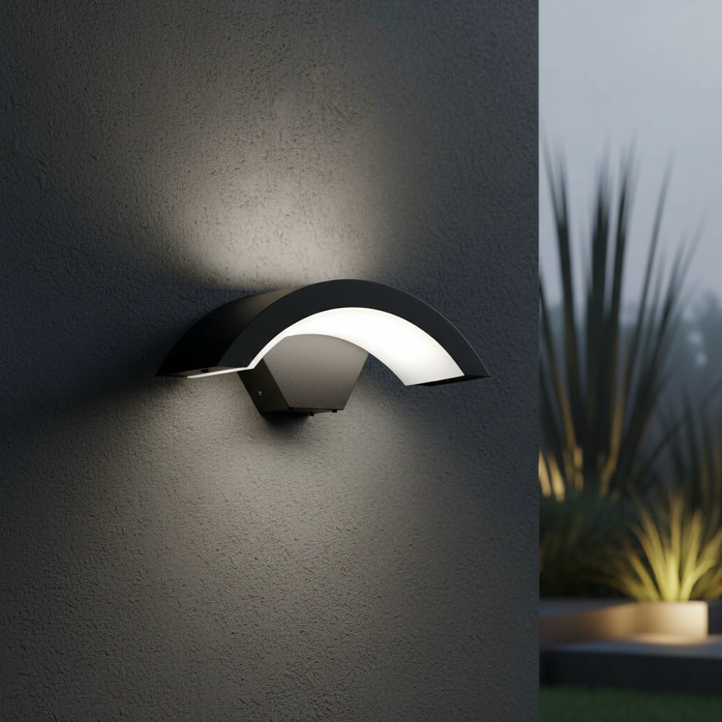 Aplica LED 24W Helios Exterior Neagra