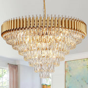 Candelabru Cristal Golden Panther 800mm