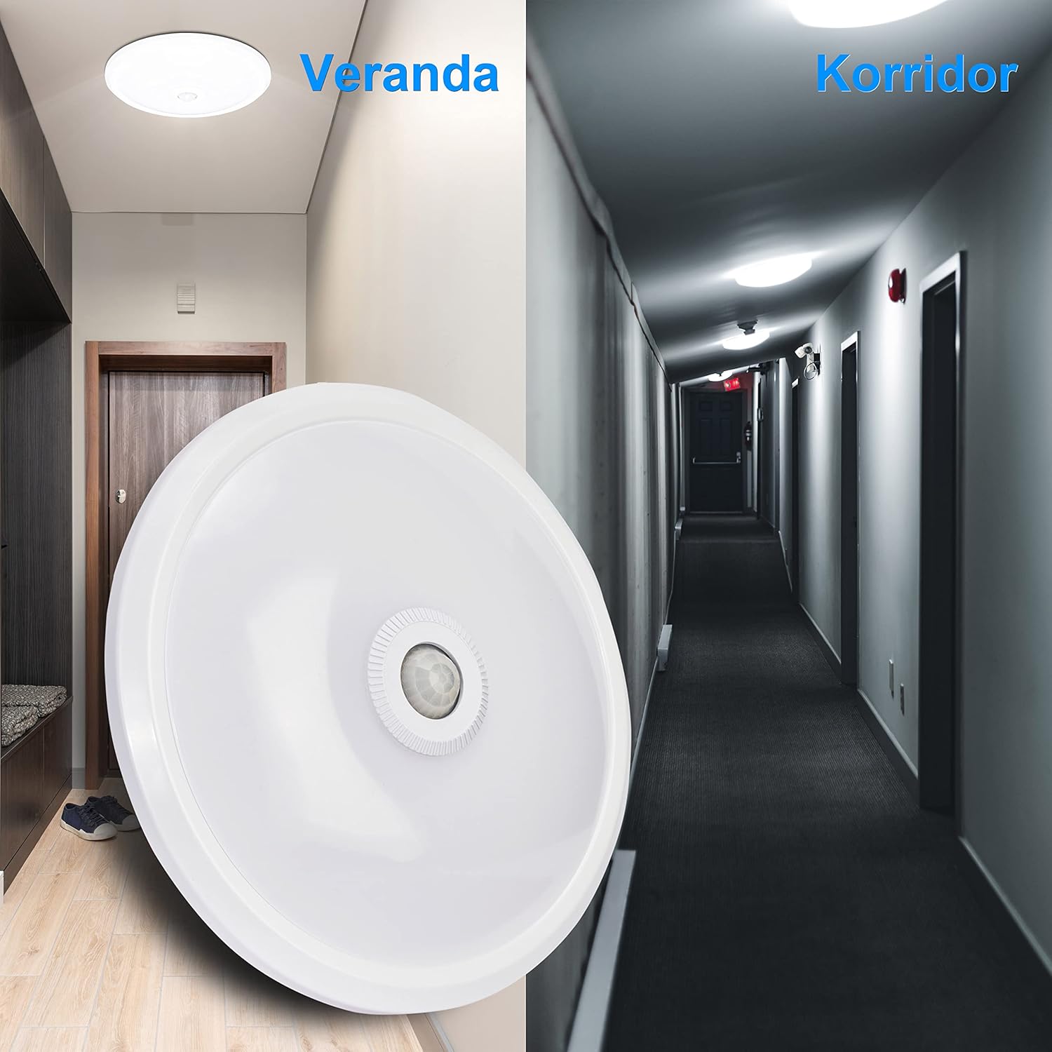 Plafoniera LED 18W Senzor Miscare Echivalent 120W