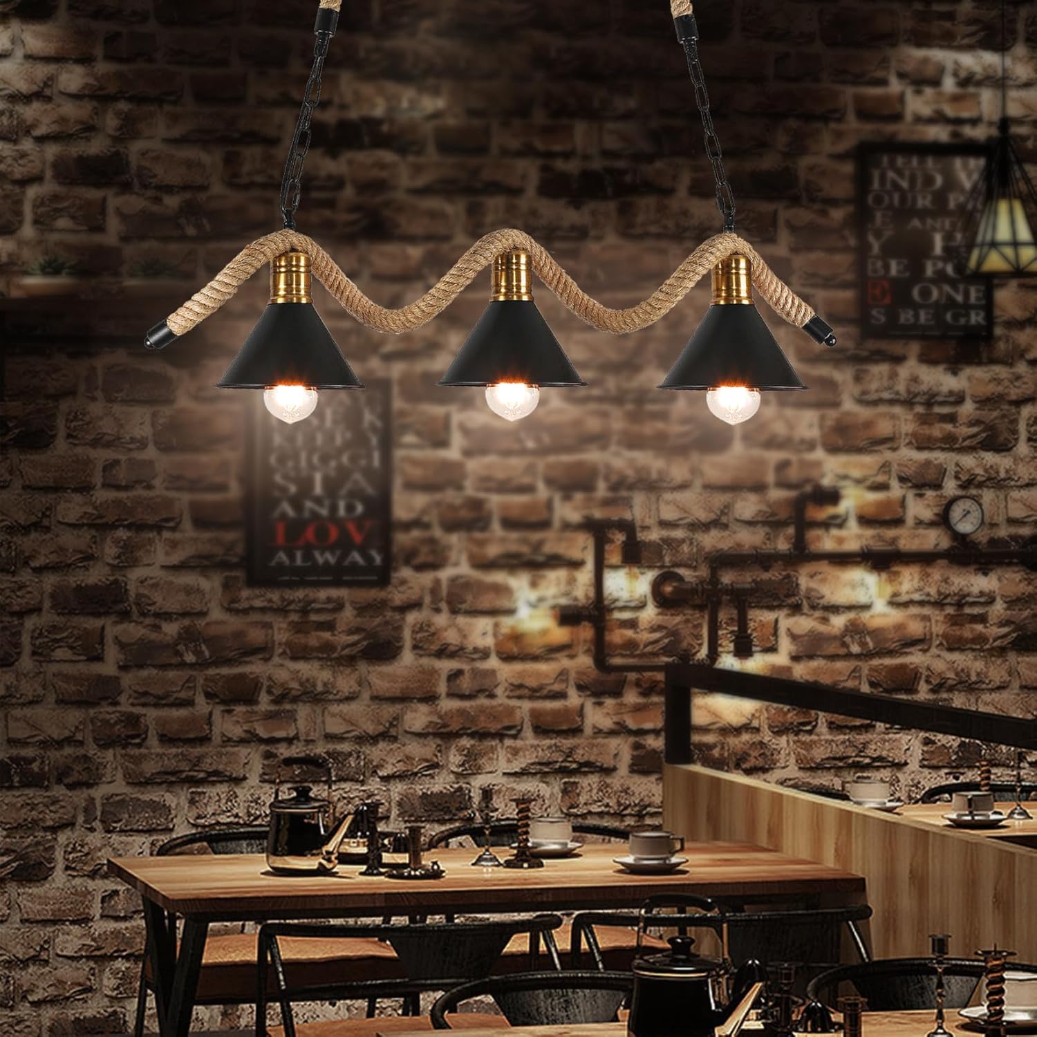 Lustra Vintage Maxi Cord 3xE27