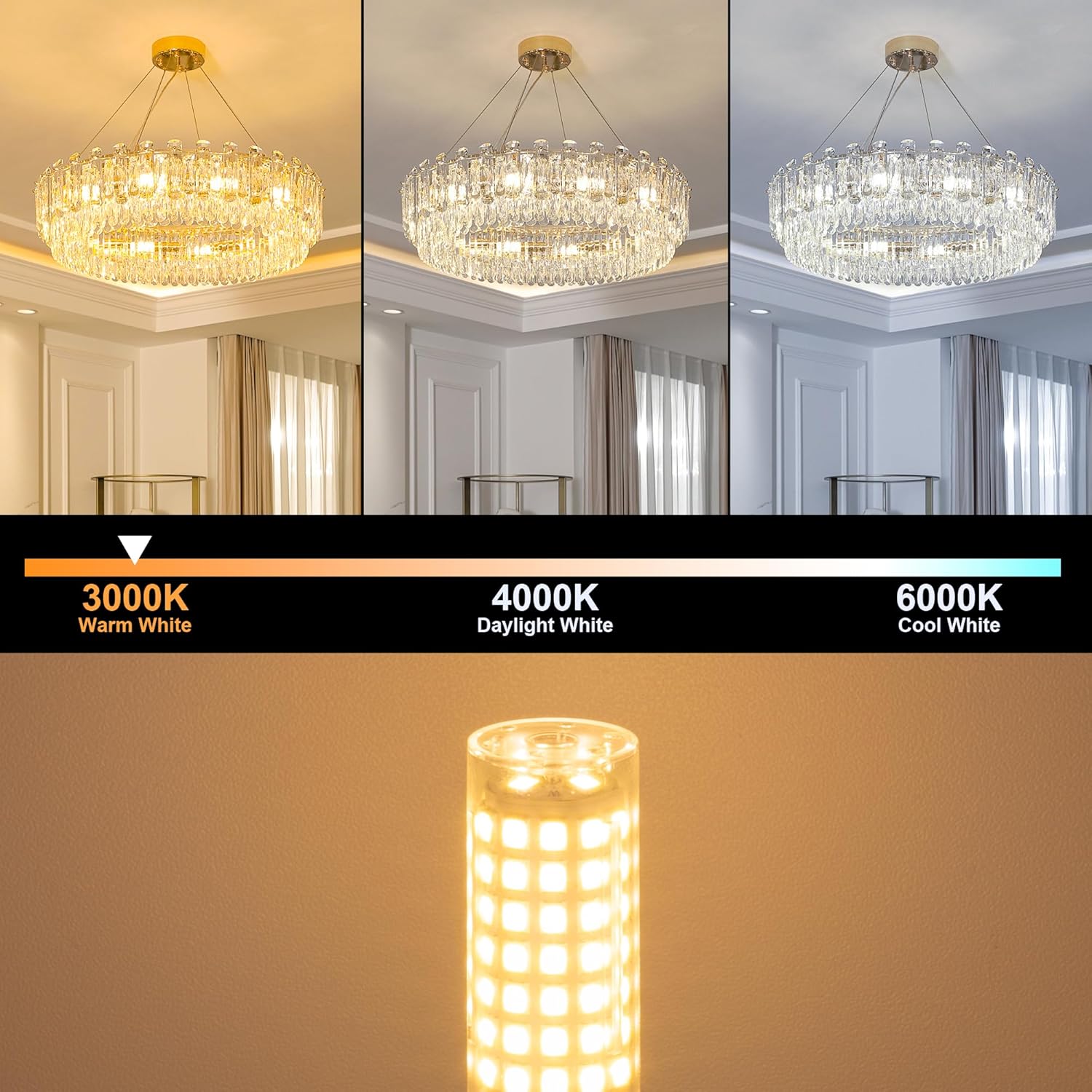 Bec LED G9 10W Ceramica Echivalent 90W