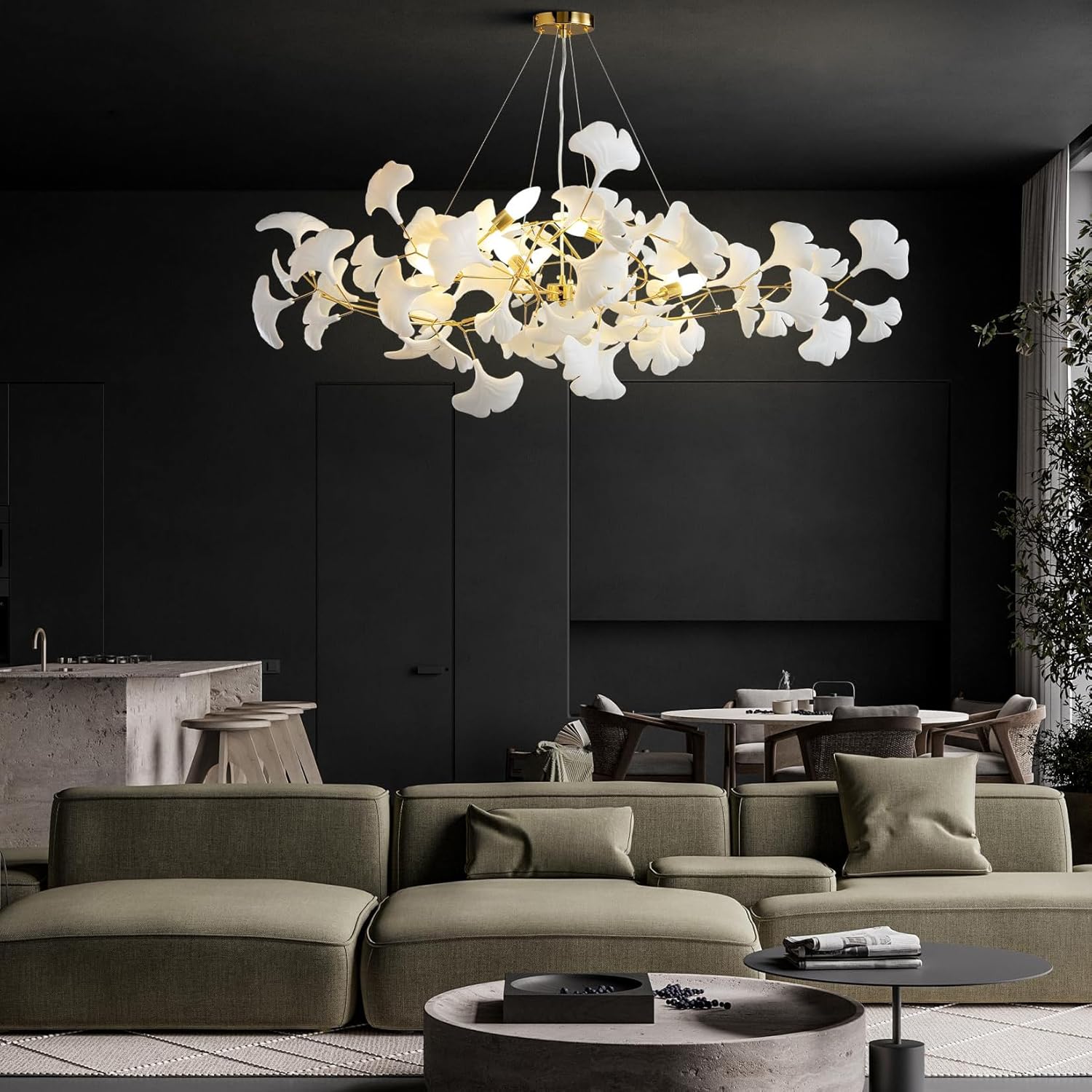 Candelabru LUXURY Golden VALERY 120x40cm