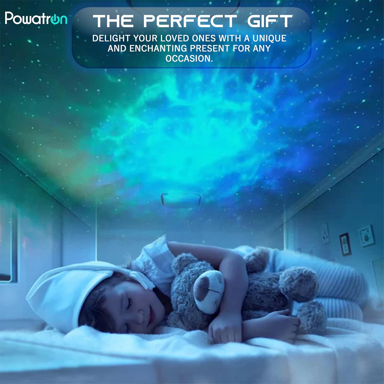 Mini Astronaut Proiectie Galaxie Nebuloasa LED cu Telecomanda