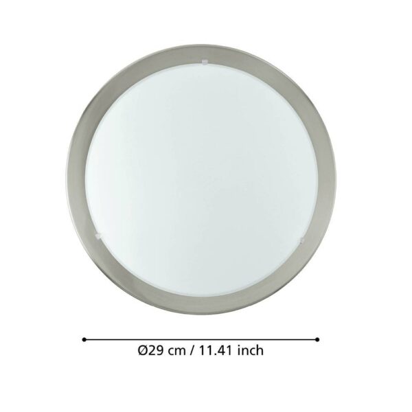 Plafoniera PLANET Silver Rotunda 29CM