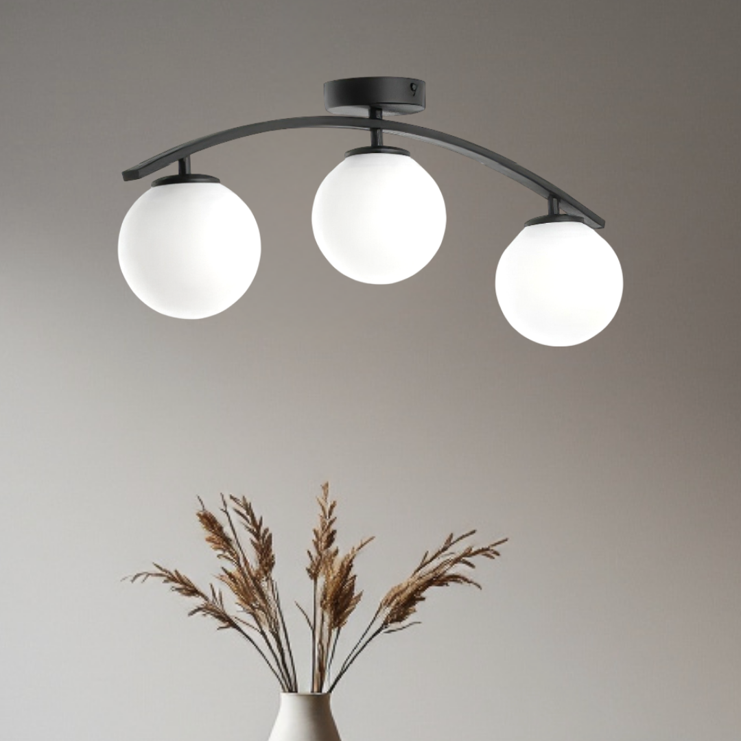 Lustra Abajur MAT 3xE27 Arc Halo