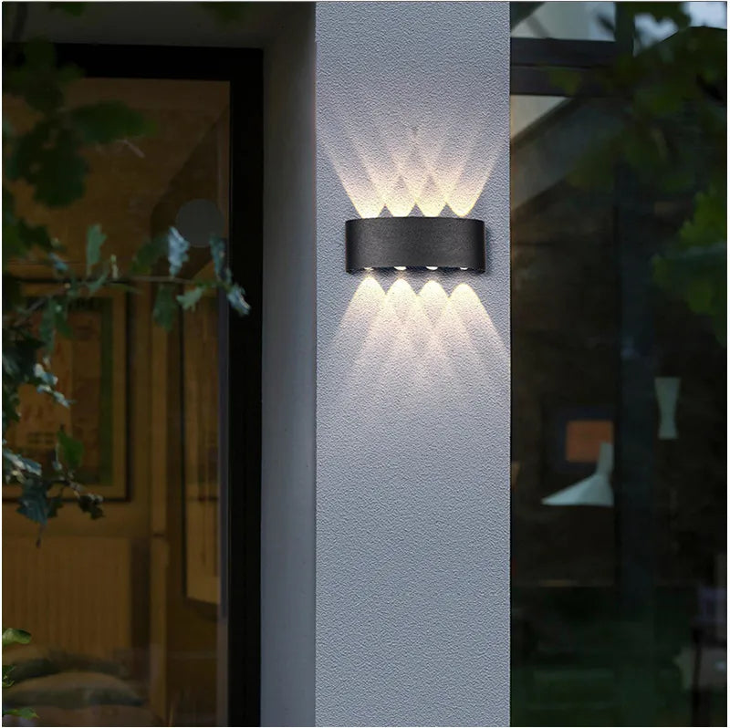 Aplica LED 8W TRIO Exterior Neagra