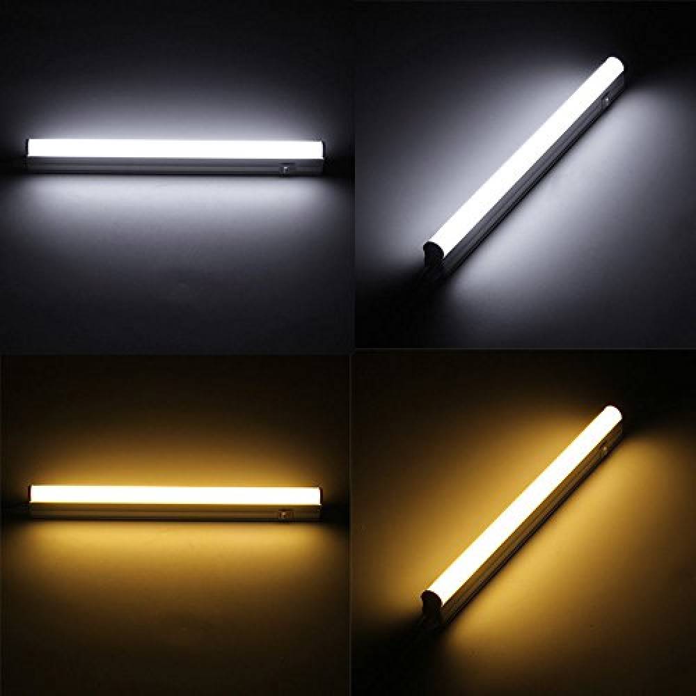 Tub LED T5 Mat cu Suport Inclus si Intrerupator 30cm 4W