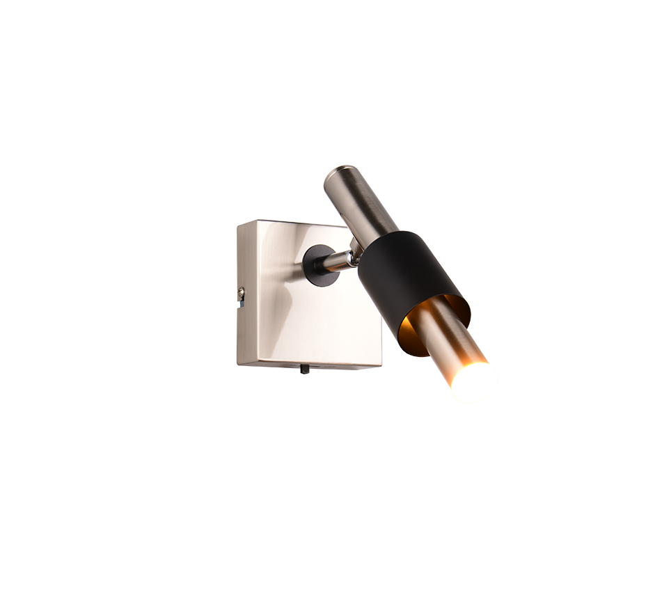 Aplica LED Premium IKARIS Black & Silver