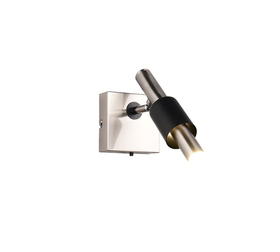 Aplica LED Premium IKARIS Black & Silver