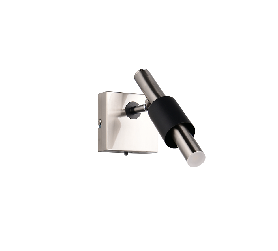 Aplica LED Premium IKARIS Black & Silver