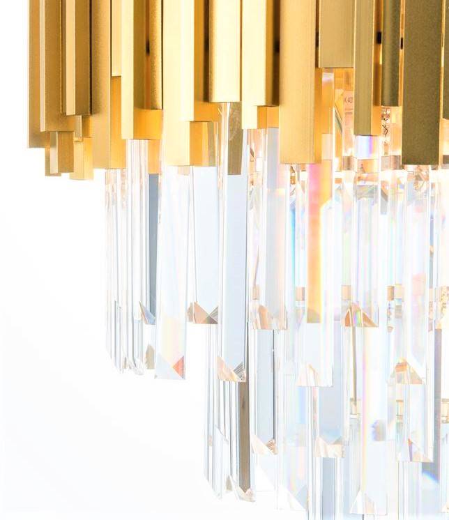 Candelabru Cristal GOLDEN MAXI 500mm