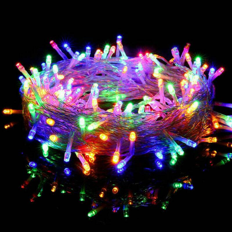 Instalatie LED Liniara 300 LED-uri 23m Fir Transparent Multicolora