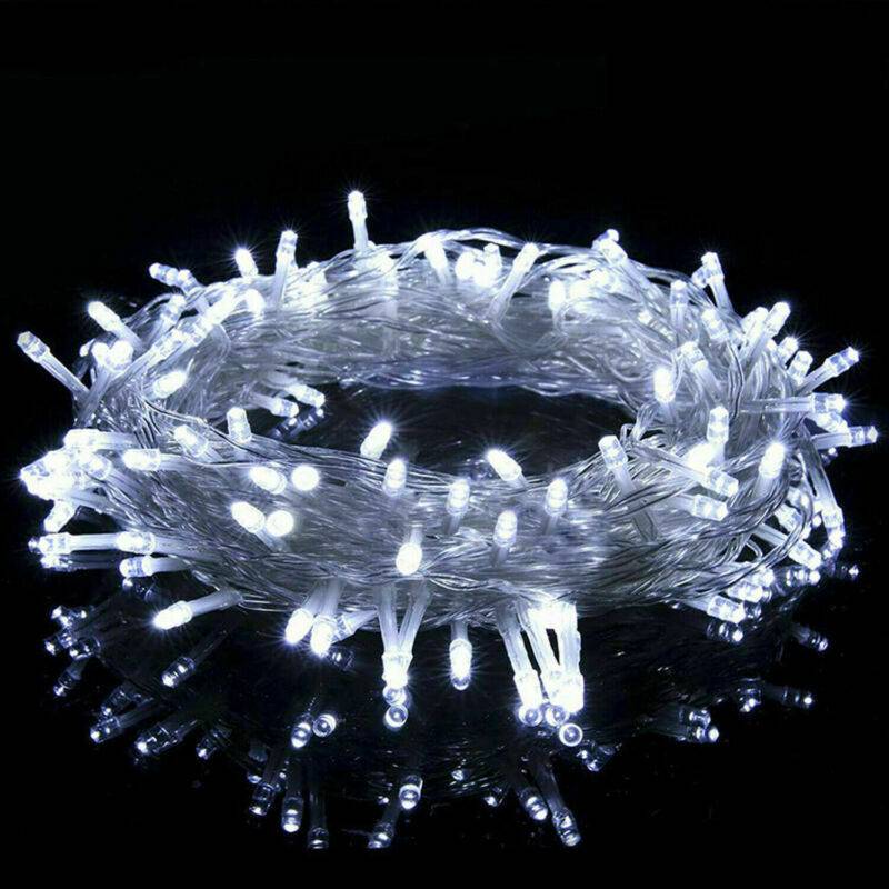 Instalatie LED Liniara 300 LED-uri 23m Fir Transparent Multicolora