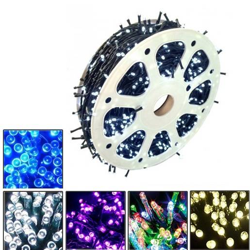 Instalatie LED Rola 100m Diverse Culori