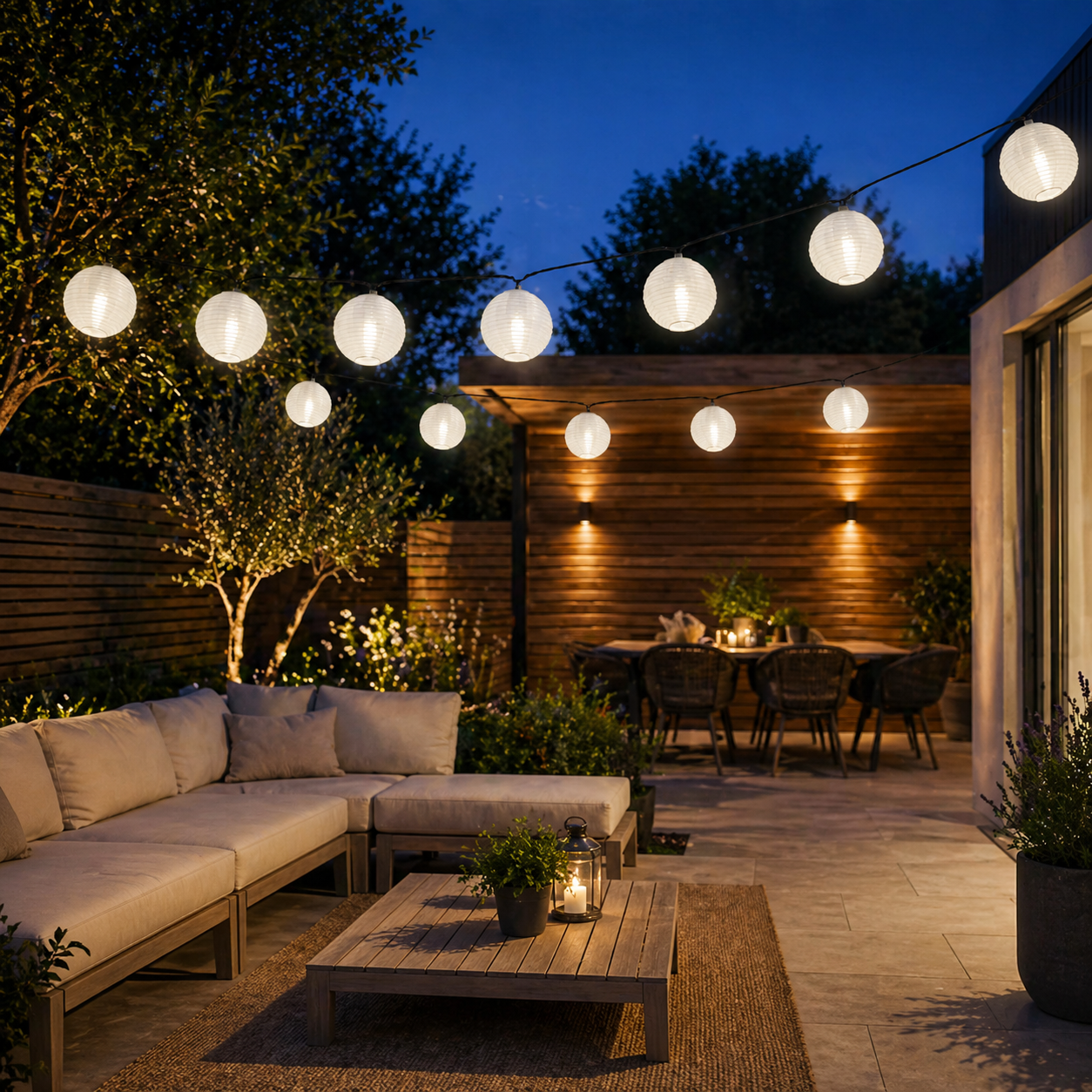 Ghirlanda Solara LED White SOLAR 4.30M 300mAh Premium