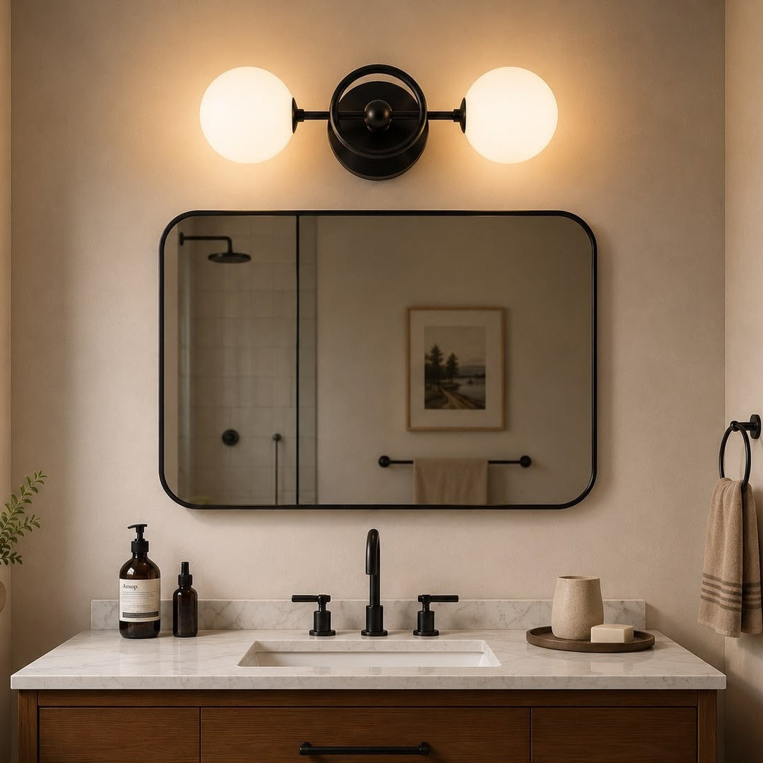 Lustra Abajur Aplicata Hicaro Black 2xE27