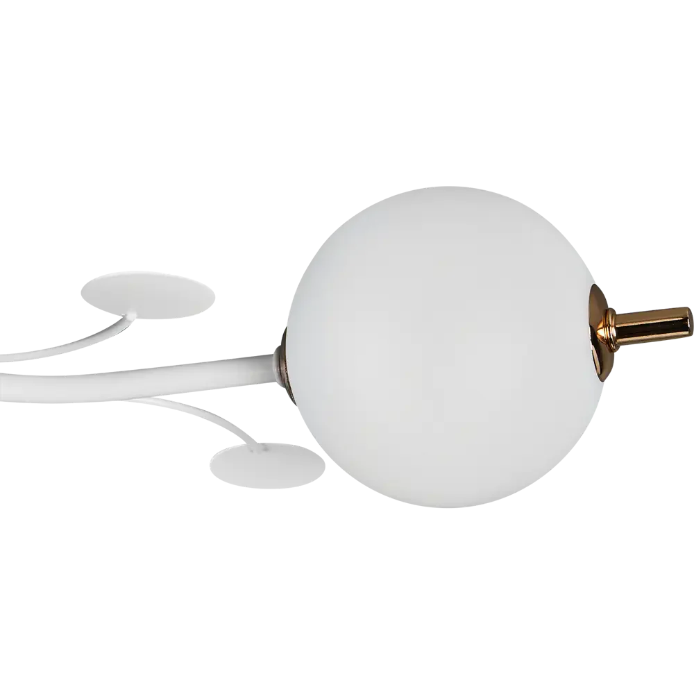 Lustra LED PROP 5+1 WHITE Echivalent 500W Telecomanda