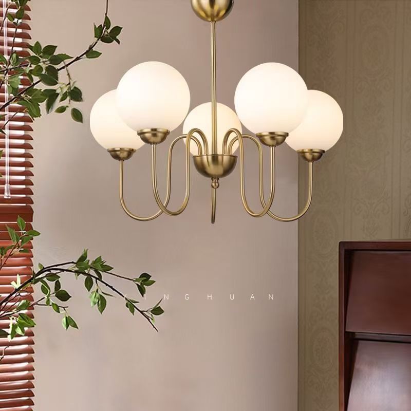 Lustra Abajur MAT GOLD 5XE27 Classique Taste DX2411-5