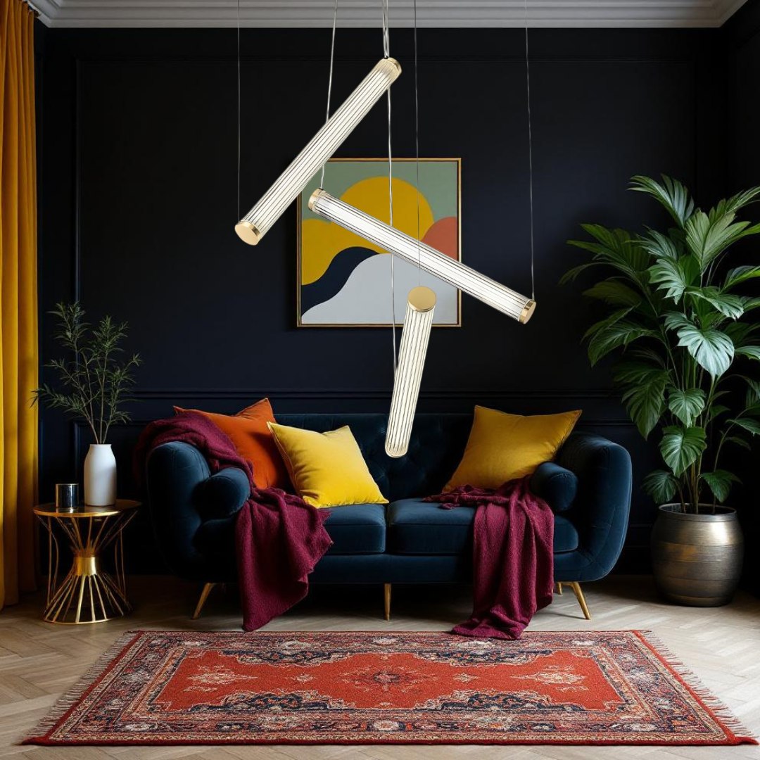 Lustra LED Smart Telecomanda Lucente Dimos