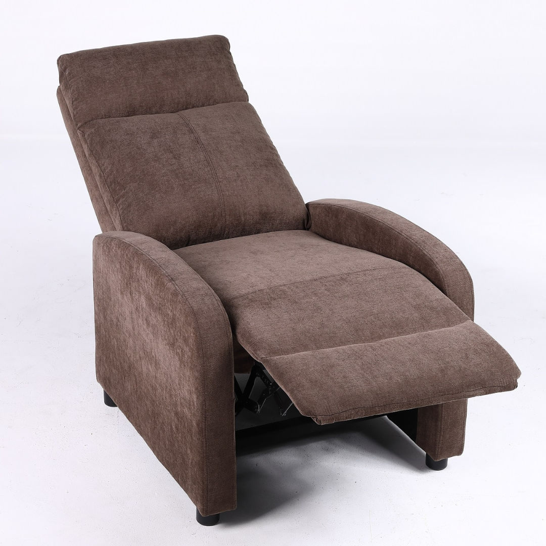 Fotoliu Recliner Stofa Maro