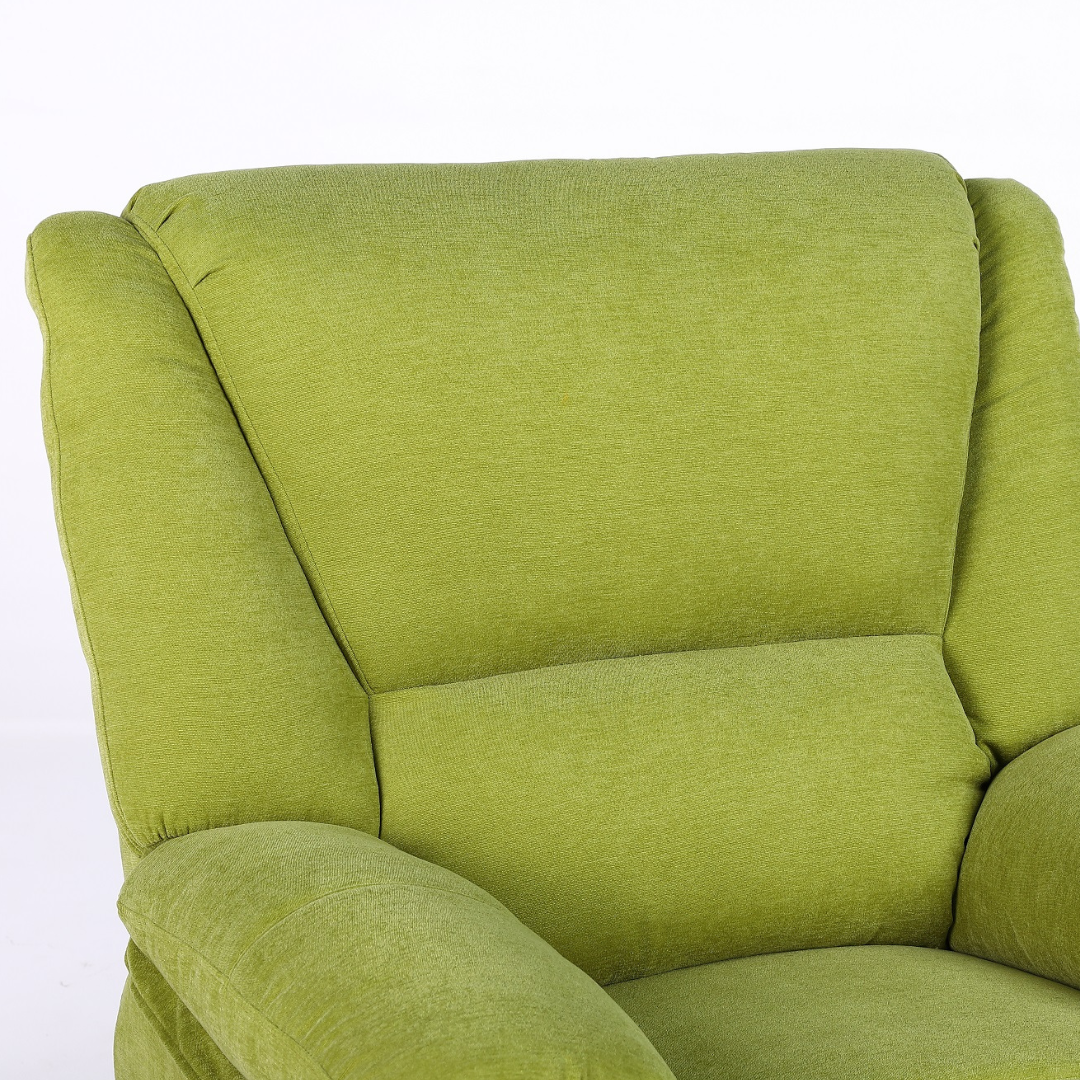 Fotoliu cu Masaj si Incalzire, Recliner Electric, Verde