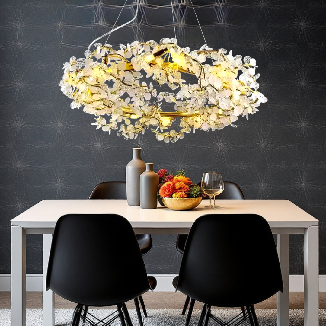 Candelabru Crystal Luxury Flowers