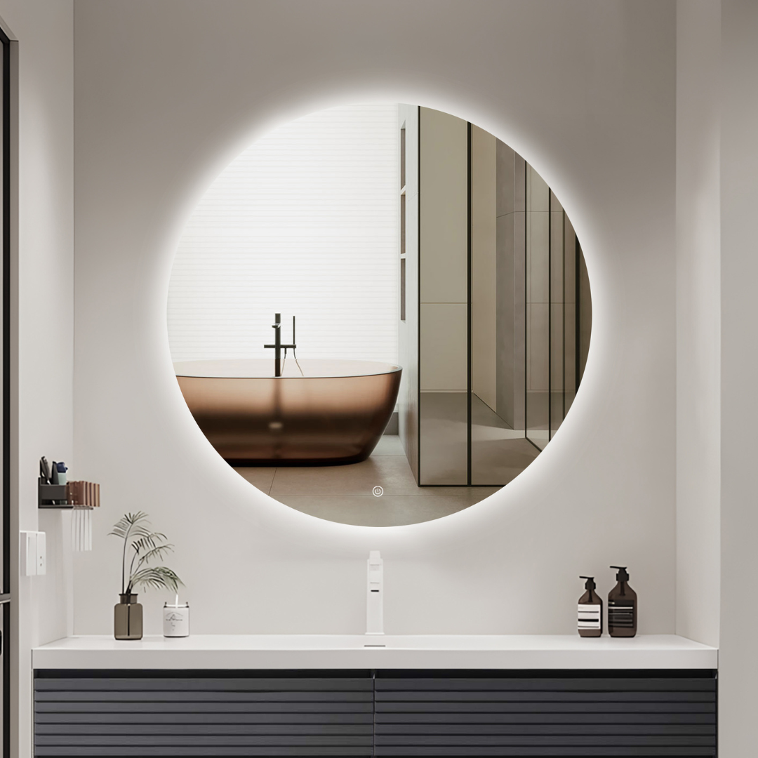 Oglinda LED FRAMELESS TOLEDO 3 Lumini si Touch
