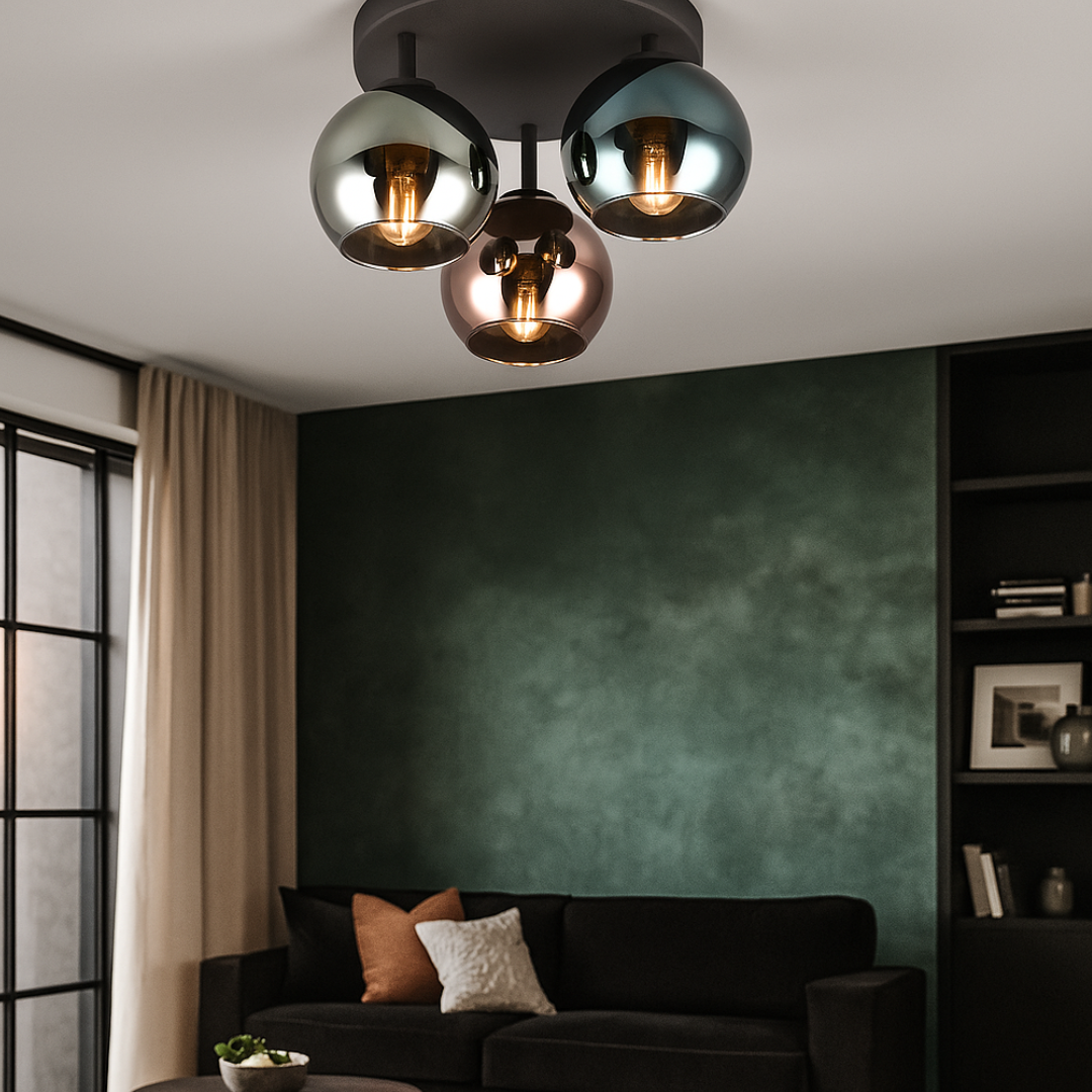 Lustra Abajur Aplicata 3xE14 SHELDON