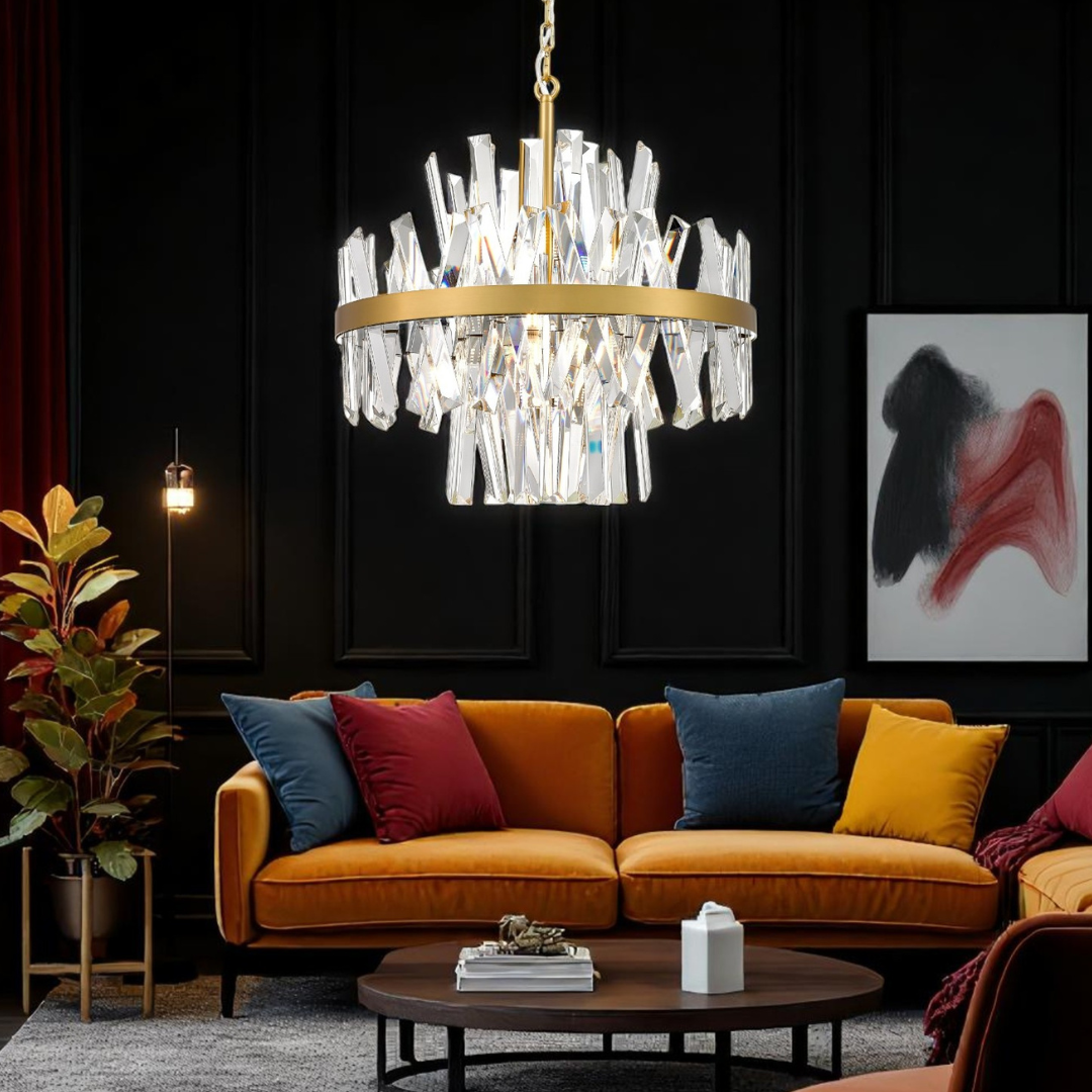 Candelabru Cristal Suspendat Luxury CONSTANTINOPOLE Premium 50cm
