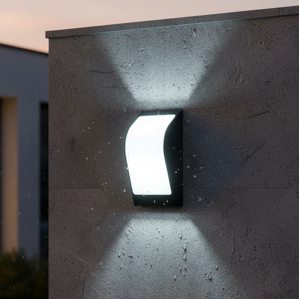 Aplica LED 12W LUMETTA Exterior Neagra