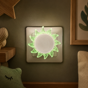 Lampa de veghe LED SUN 0.4W Green