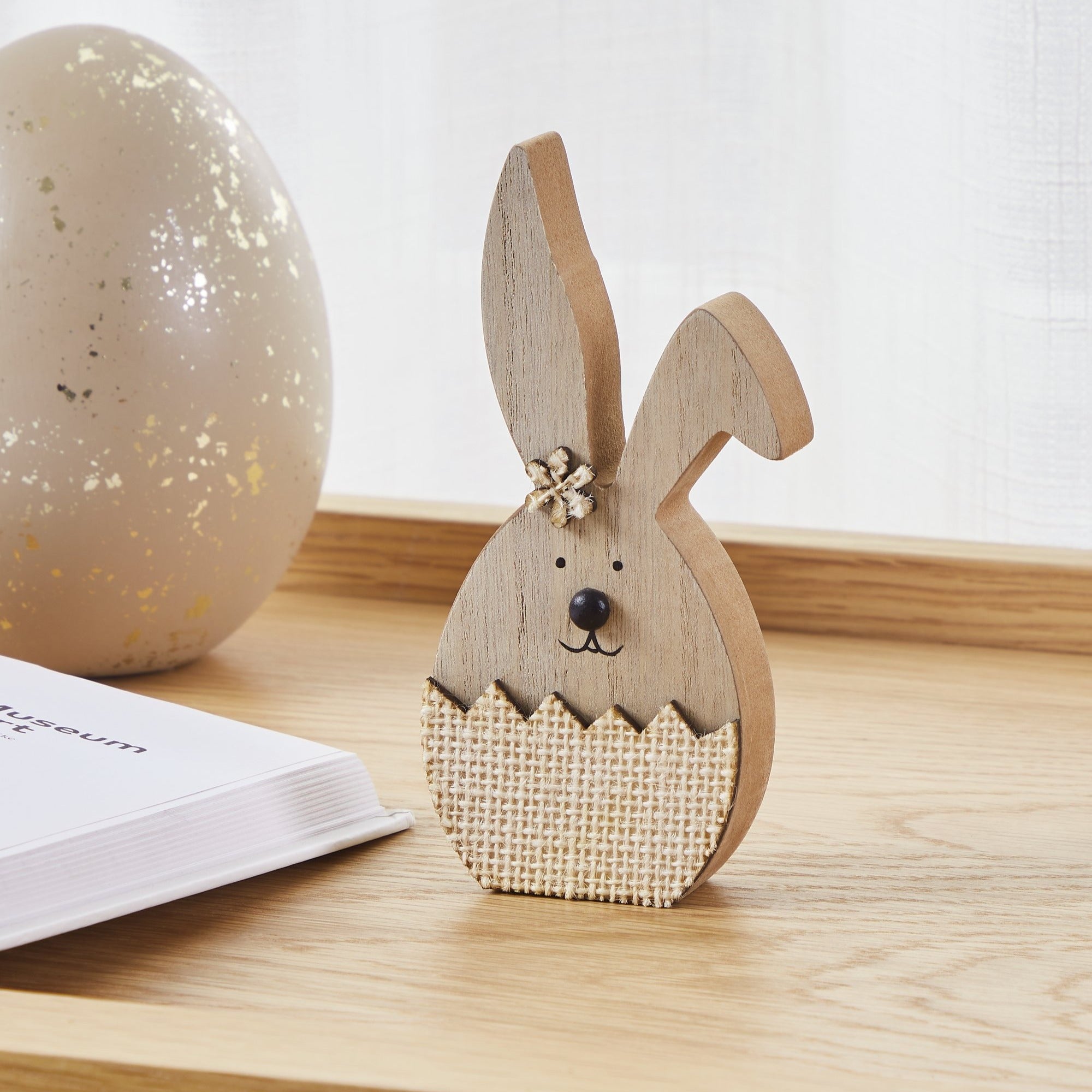Set 12 Statuete Decorative Balmaha Bunny Wood