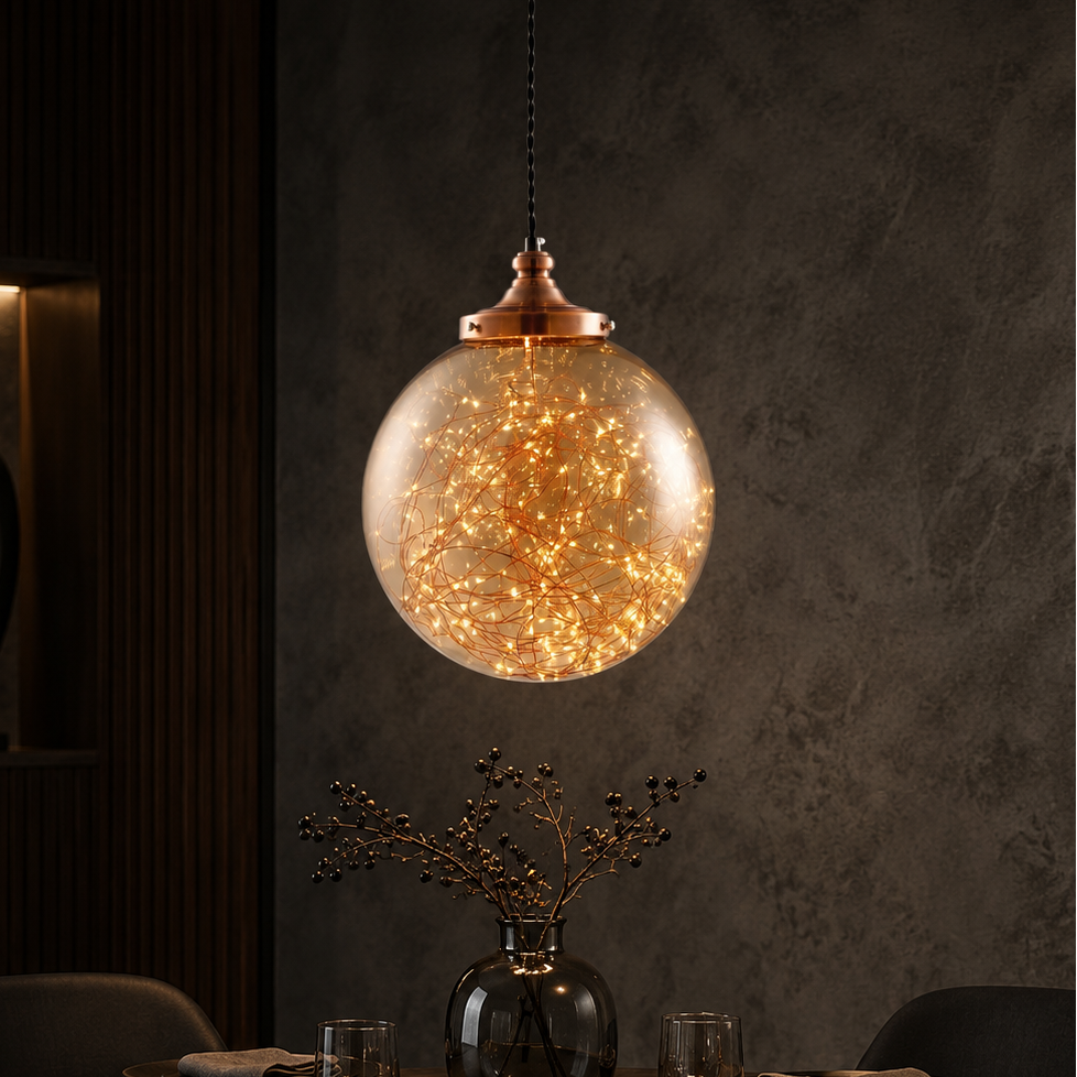 Pendul LED Unique AMBRA Echivalent 60W