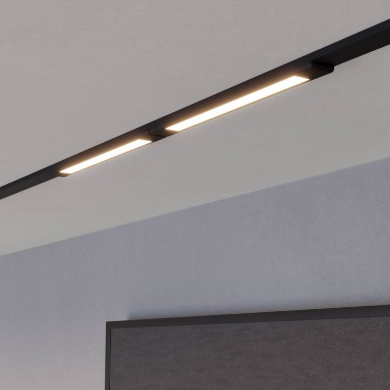 Plafoniera LED TPLUS Flat Light 6.6W CCT Neagra