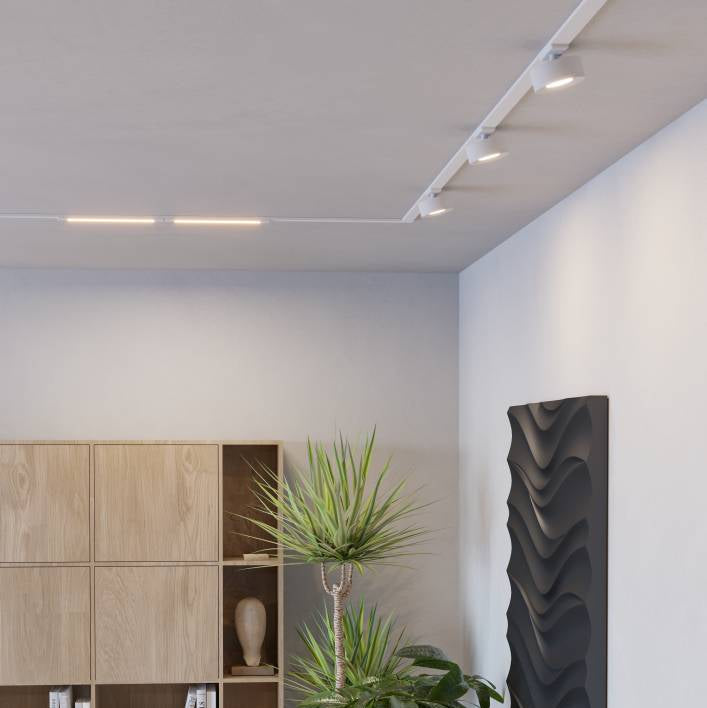 Plafoniera LED TPLUS Flat Light 6.6W CCT Alba