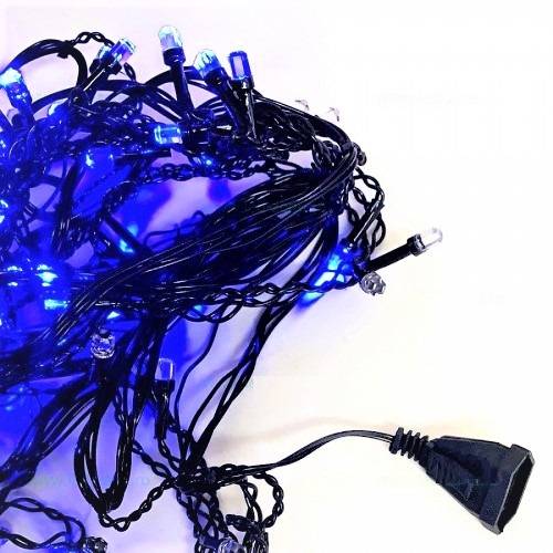 Instalatie LED Perdea Turturi 96 LED-uri Hexagon 3x0.6m fir negru Diverse Culori