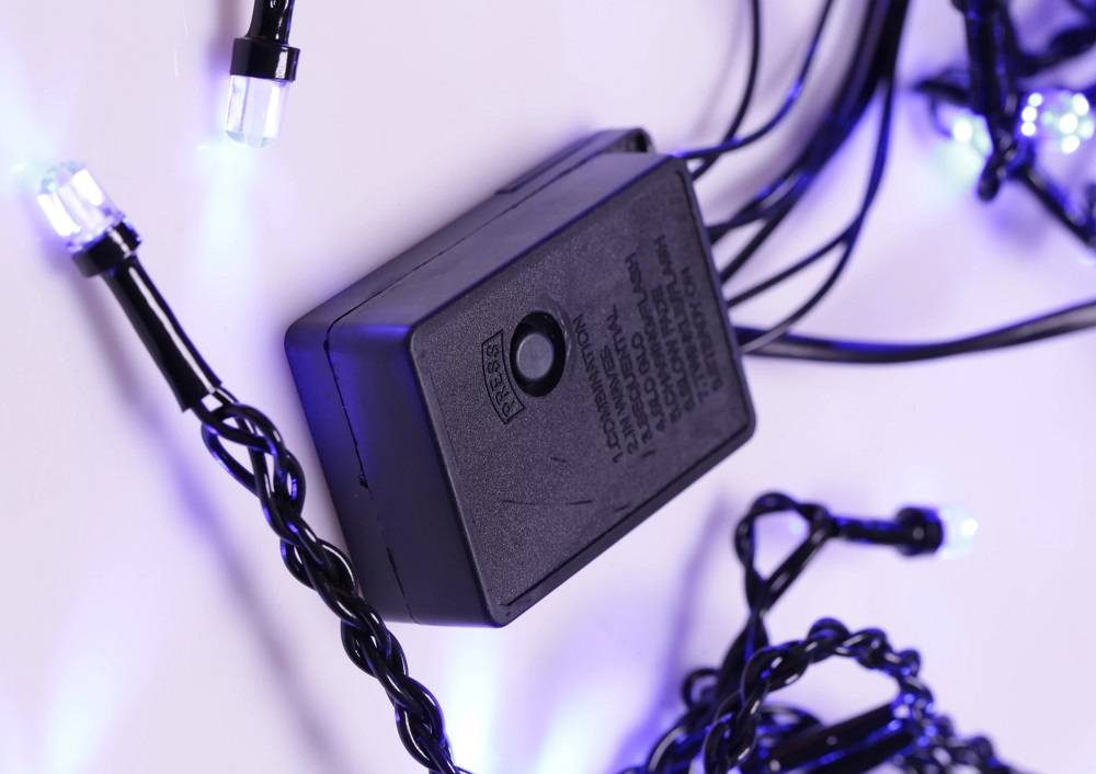 Instalatie LED Perdea Turturi 120 LED-uri Hexagon 4x0.7m fir negru Diverse Culori