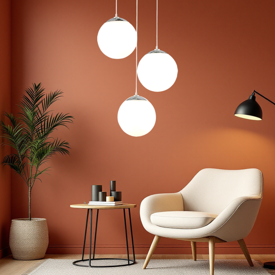 Lustra Abajur Mat SILVER LUXURY STAIRCASE 3XE27 ARGINTIE / ABAJUR Chandeliers