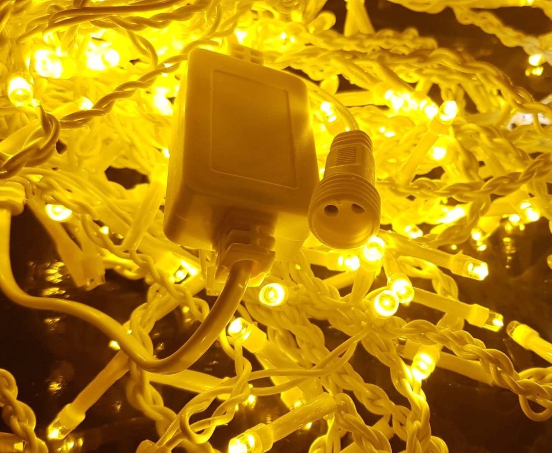 Instalatie LED Perdea Ploaie FLASH 240 LED-uri 5x1m Fir Alb Diverse Culori