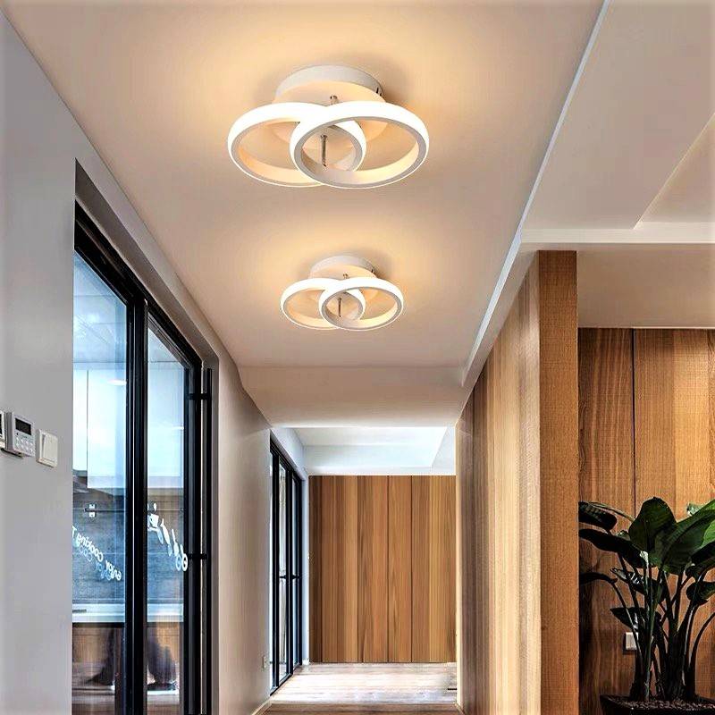 Lustra LED 28W TWO CIRCLE Echivalent 200W