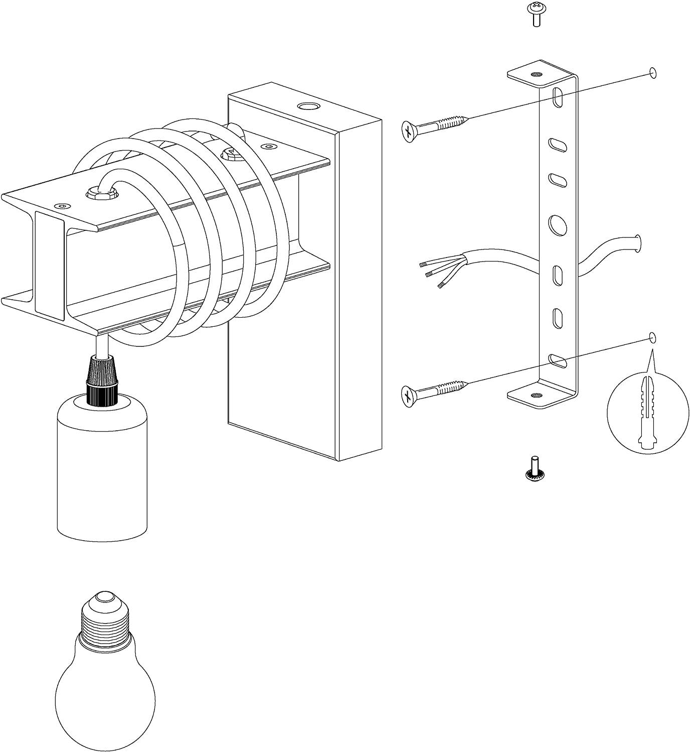 Aplica EGLO TOWNSHEND 4 43152