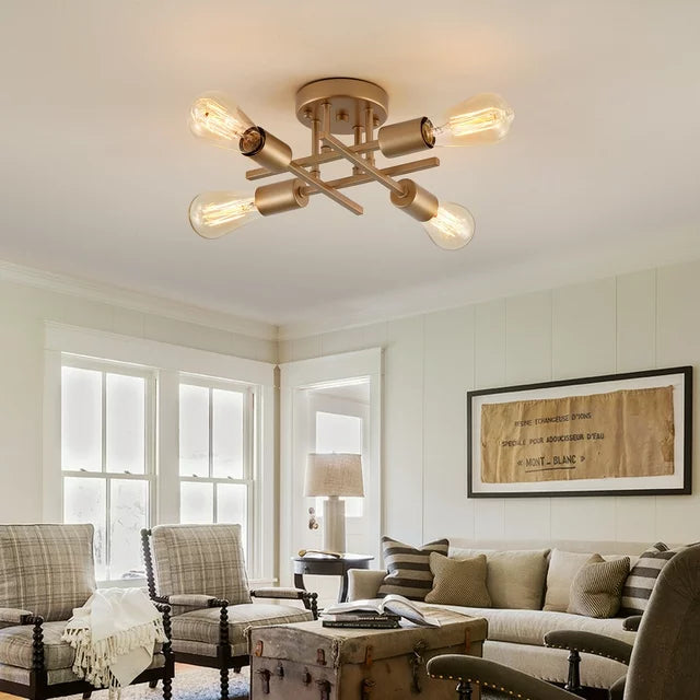 Lustra Vintage 4xE27 GOLD 3215/4GD