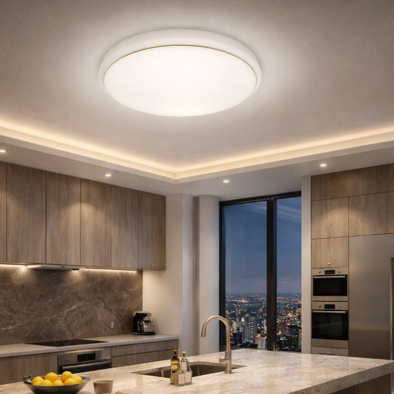 Plafonieră LED Pepe Rotunda White IP44