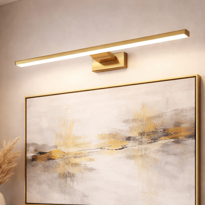 Aplica LED Perete Shine Brass Gold Premium IP44