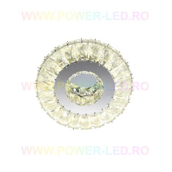 Aplica LED 56W Rotunda Cristal