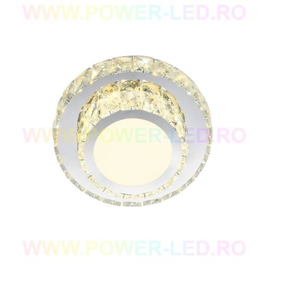 Aplica LED 72W MAT Rotunda Cristal