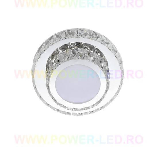 Aplica LED 72W MAT Rotunda Cristal